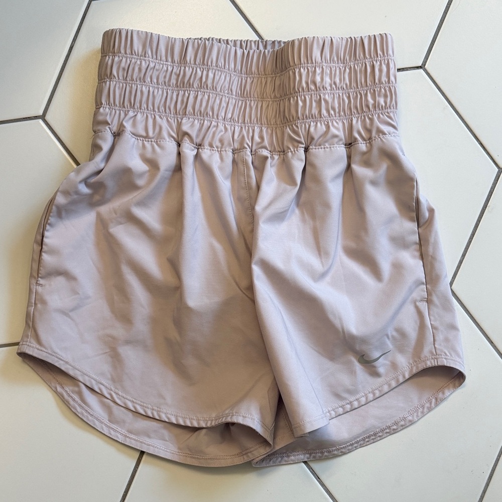Nike one dri-fit ultra high waisted shorts